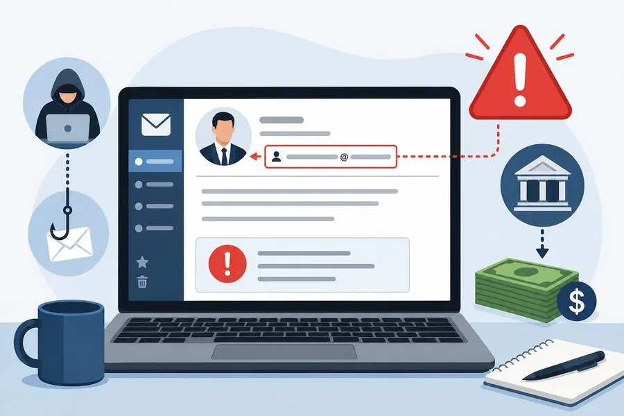 BEC attack: business email compromise