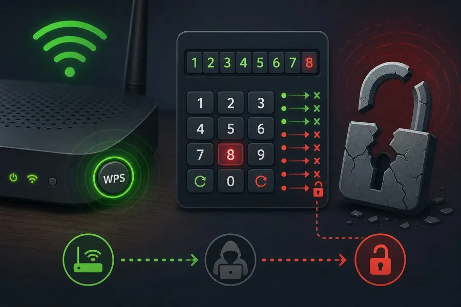 Exploitation de la faille WPS (PIN)